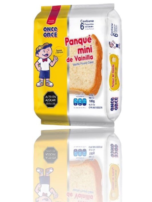 MINI PANQUE ONCE ONCE VAINILLA