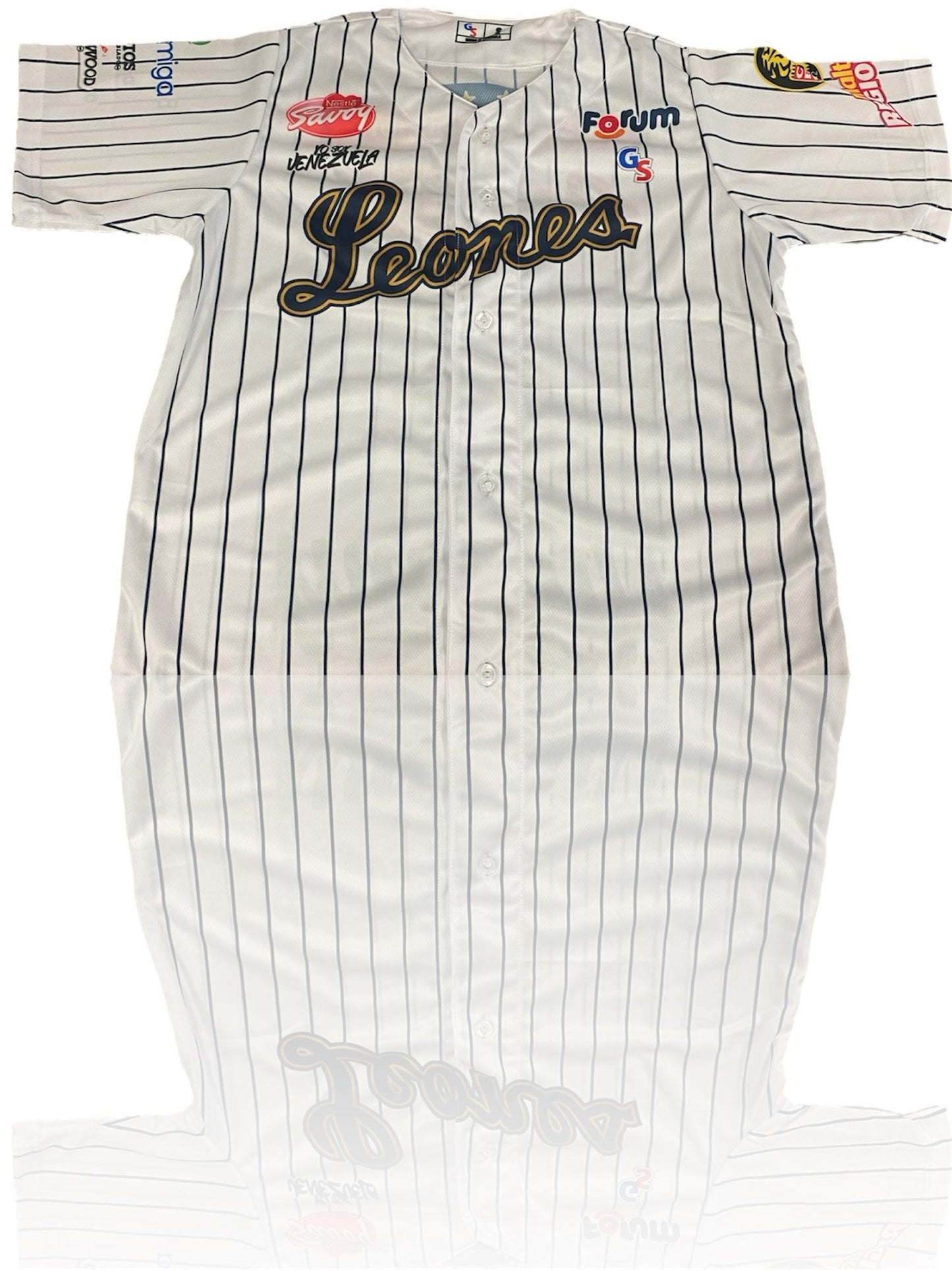 CAMISA BASEBALL LEONES