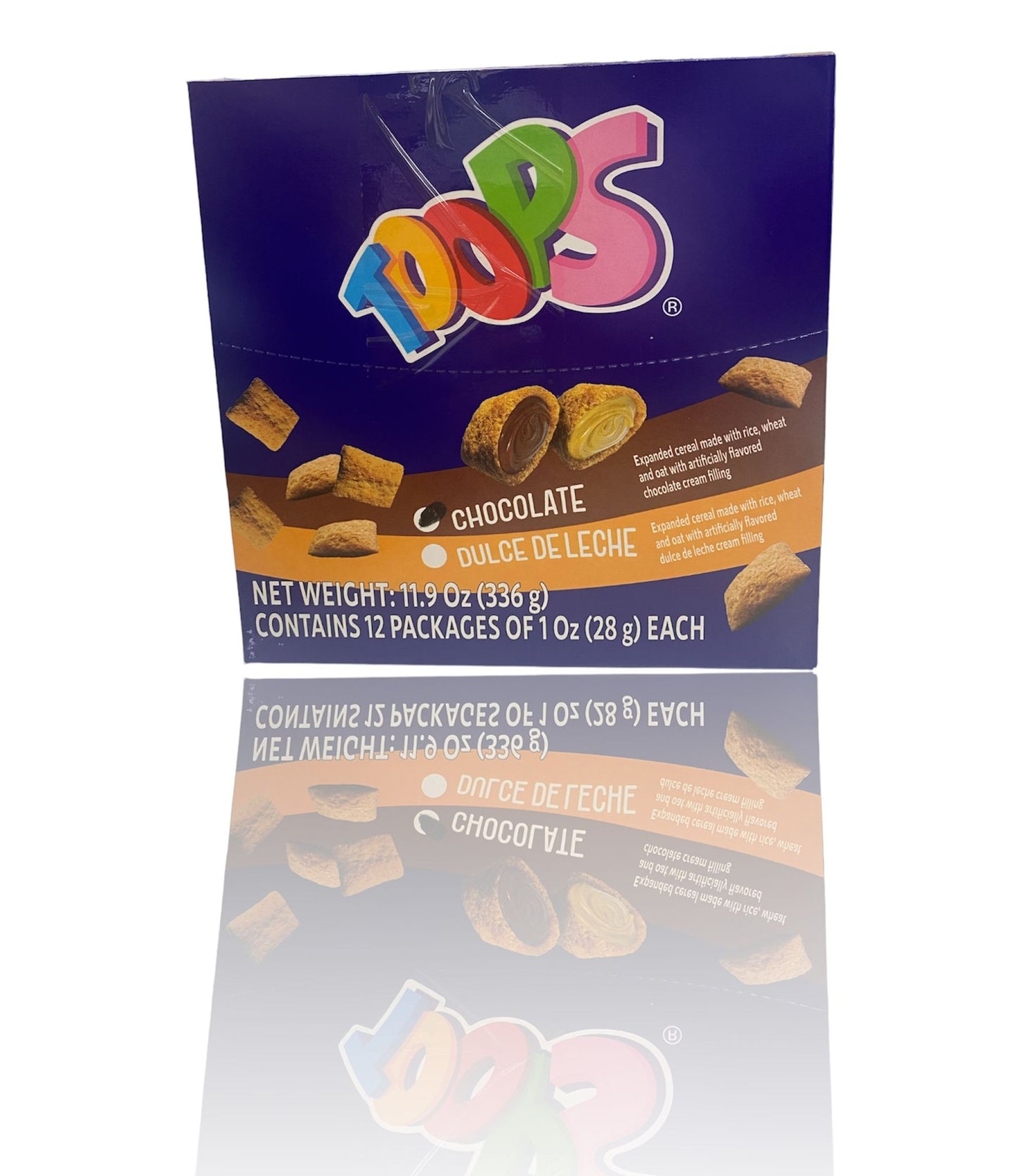 TOOPS Dulce de Leche 28gr Box 12u