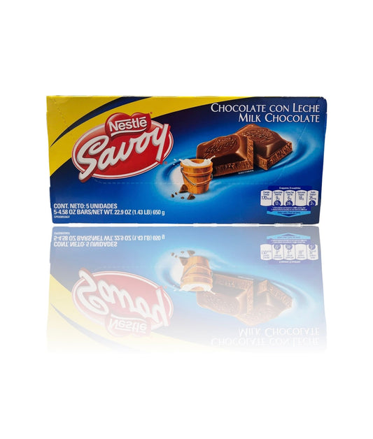 CHOCOLATE CON LECHE CAJA 130gr