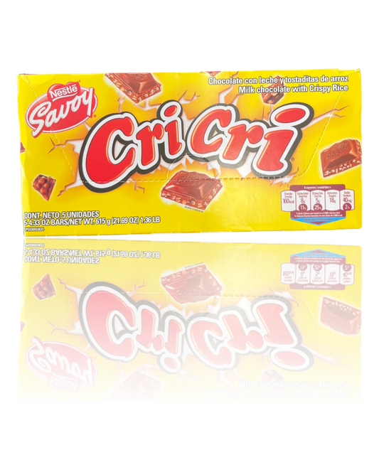 CHOCOLATE CRICRI CAJA 123gr