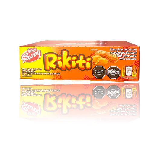 CHOCOLATE RIKITI CAJA 30gr