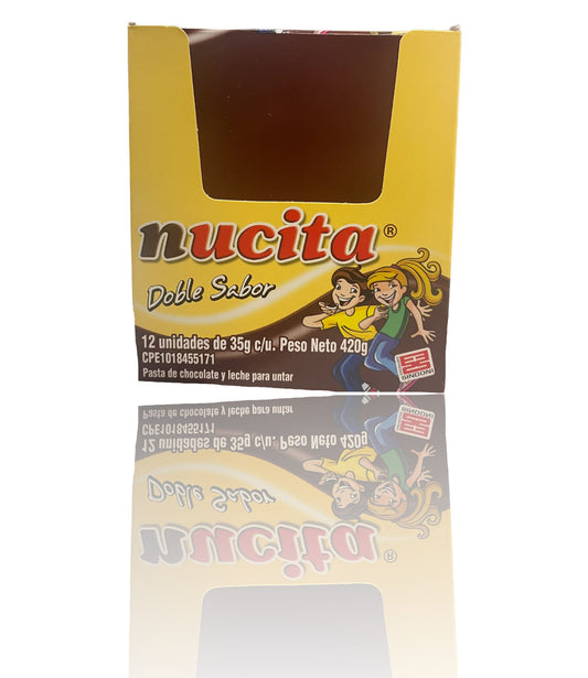 NUCITA TUBITO DOBLE COLOR - CAJA 35gr
