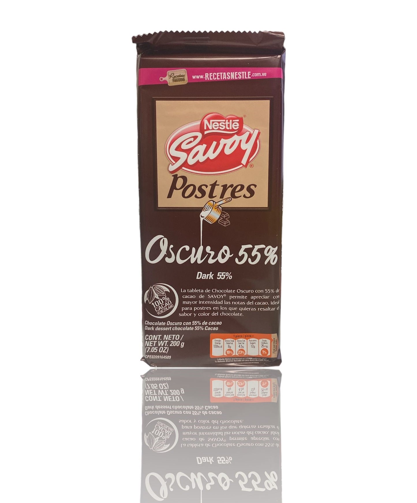 CHOCOLATE POSTRE 55% UNIT 200gr