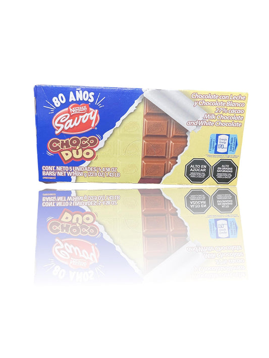 CHOCOLATE CHOCO DUO - CAJA 130gr