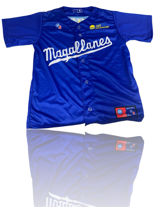 CAMISA BASEBALL MAGALLANES AZUL