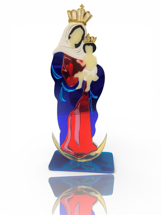 Artesanía Acrílica - Virgen De Chiquinquira