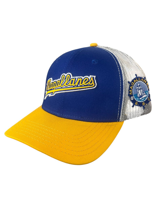 GORRA MAGALLANES AZUL con malla