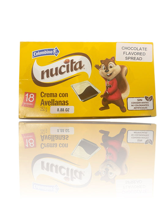 NUCITA COLOMBIANA MERIENDITA CAJA 18U