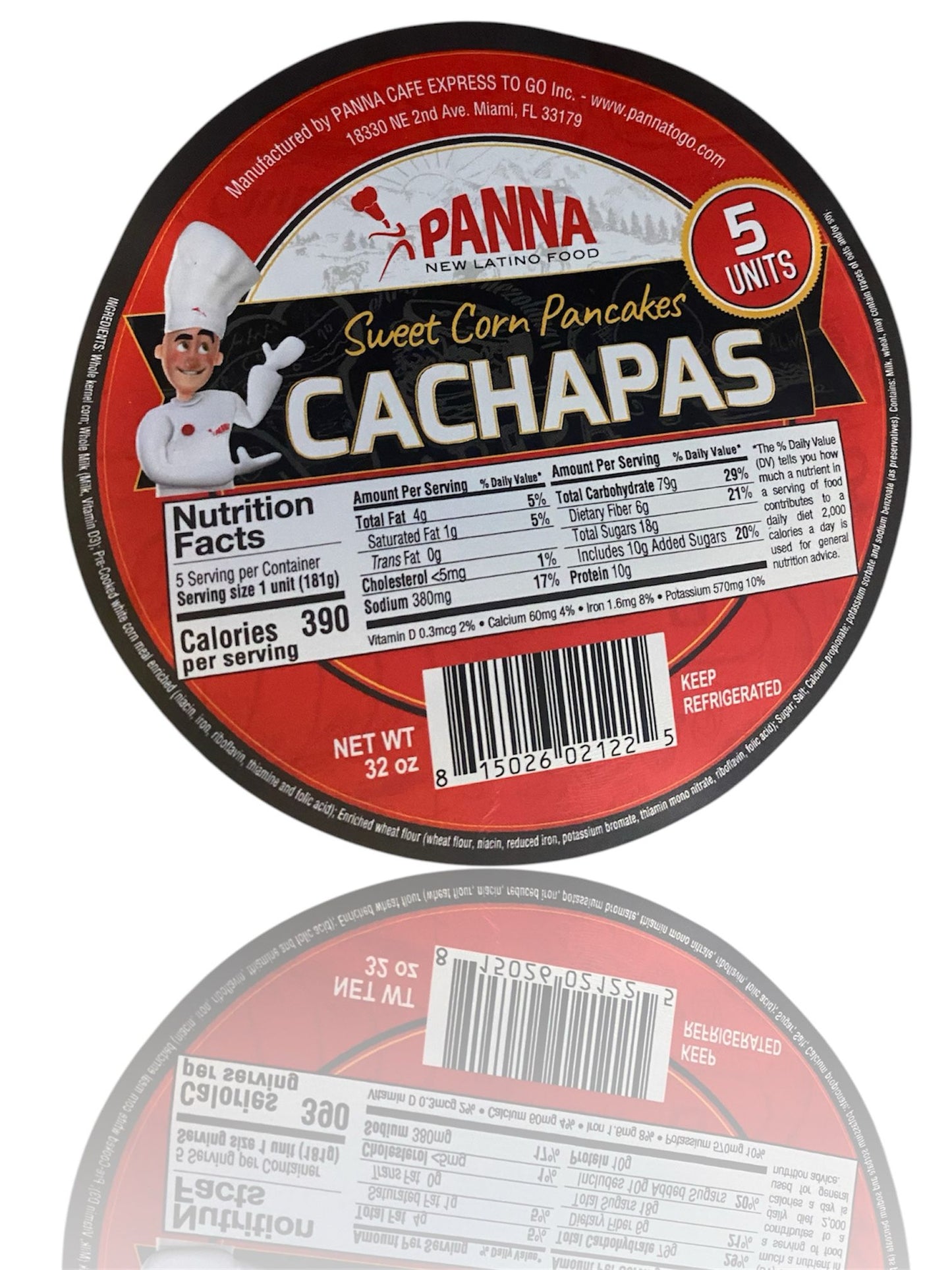 CACHAPA PANNA TO GO 5U