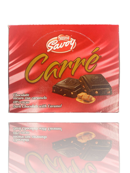 CHOCOLATE CARRE OSCURO CON CARAMELO BOX