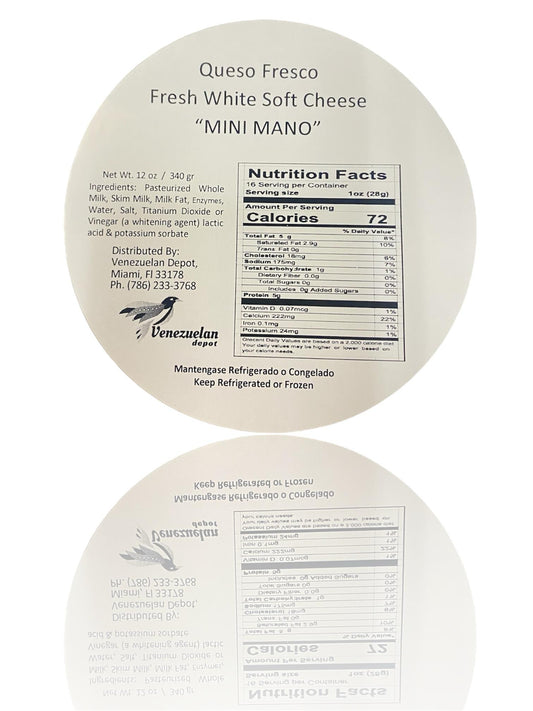 QUESO DE MANO MINI 16OZ