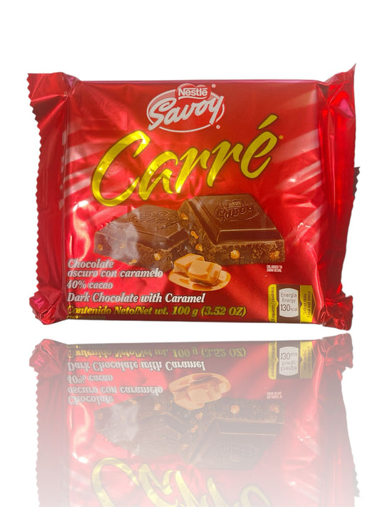 CHOCOLATE CARRE OSCURO CON CARAMELO UNIT