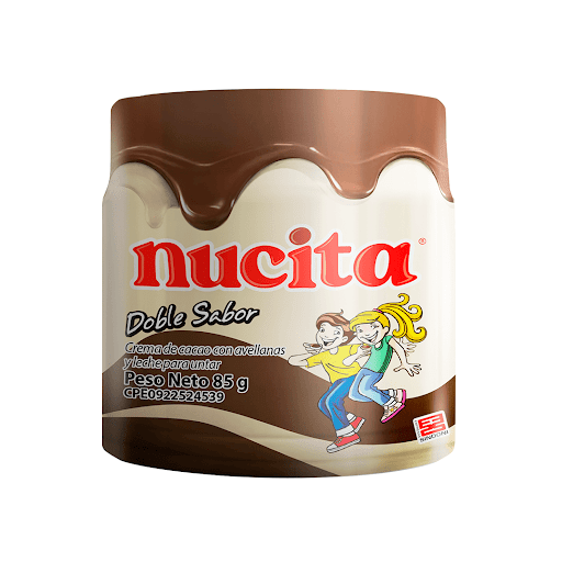 NUCITA VASO DOBLE COLOR 85gr